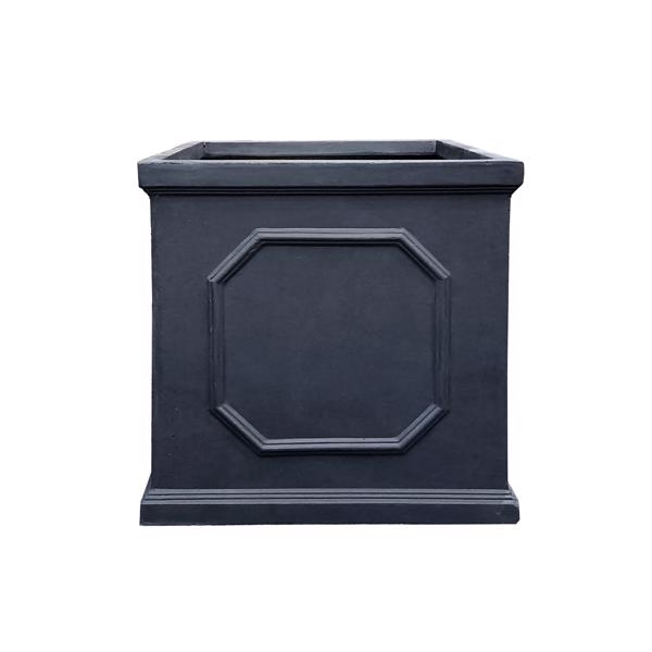 Clayfibre Chelsea Cube Planter - Grey